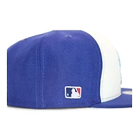Los Angeles Dodgers Cream Front and Blue "DPM Fam Pack" Side Batterman Gray UV New Era 59Fifty Fitted Hat