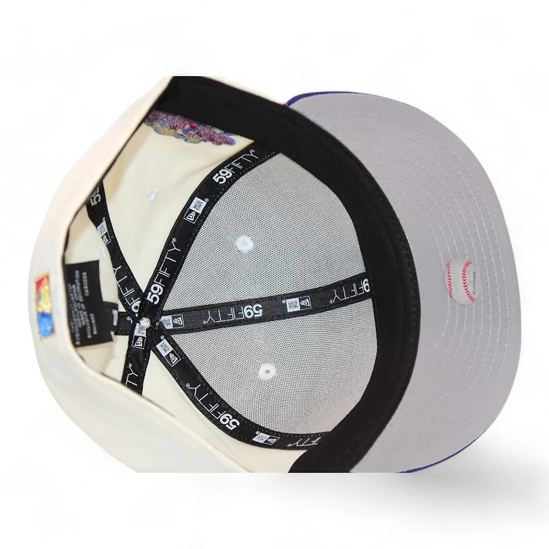 San Francisco Giants Cream and Blue "DPM Fam Pack" 1989 Battle of the Bay Patch Gray UV New Era 59Fifty Fitted Hat