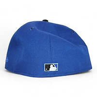 New York Mets Blue and Black "DPM Fam Pack" 50th Anniversary Patch Gray UV Era 59Fifty Fitted Hat
