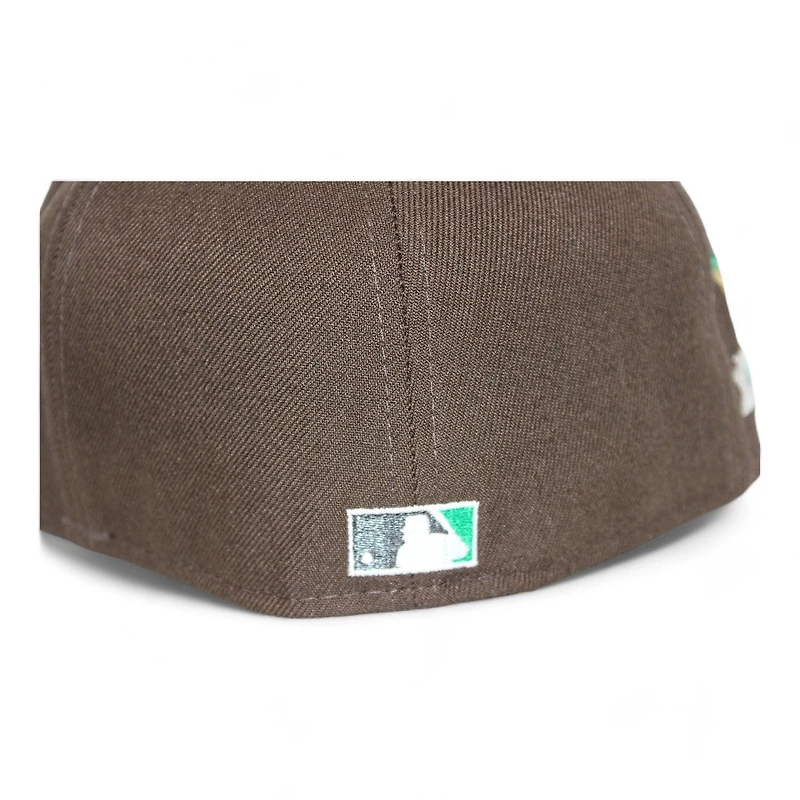 Chicago Cubs Brown and Black "Kat Gat Cap Pack" 1990 All Star Game Patch Gray UV New Era 59Fifty Fitted Hat