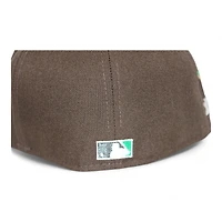 Chicago Cubs Brown and Black "Kat Gat Cap Pack" 1990 All Star Game Patch Gray UV New Era 59Fifty Fitted Hat