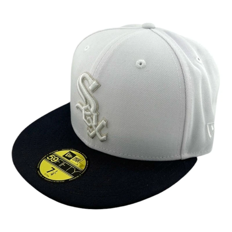 Chicago White Sox and Dark Grey 2005 WS Patch Gray UV New Era 59FIFTY Fitted Hat