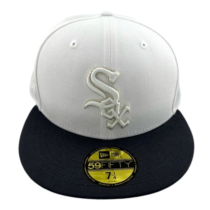Chicago White Sox and Dark Grey 2005 WS Patch Gray UV New Era 59FIFTY Fitted Hat