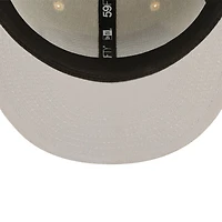 Seattle Seahawks Chrome and Royal Blue Gray UV New Era 59FIFTY Fitted Hat