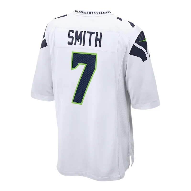 Seattle Seahawks Geno Smith White Nike Game Jersey