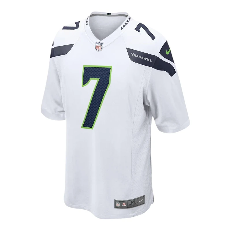 Seattle Seahawks Geno Smith White Nike Game Jersey
