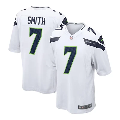 Seattle Seahawks Geno Smith White Nike Game Jersey