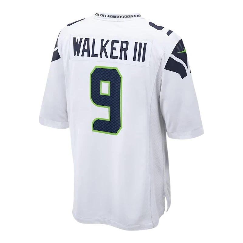 Seattle Seahawks Kenneth Walker III White Nike Game Jersey