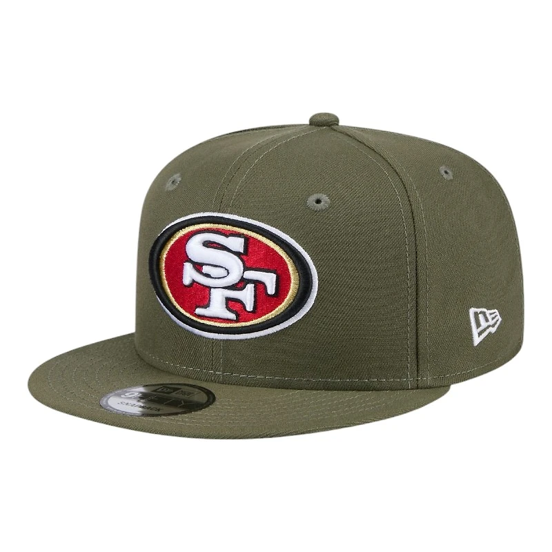 San Francisco 49ers Olive Green Basic New Era 9FIFTY Snapback Hat
