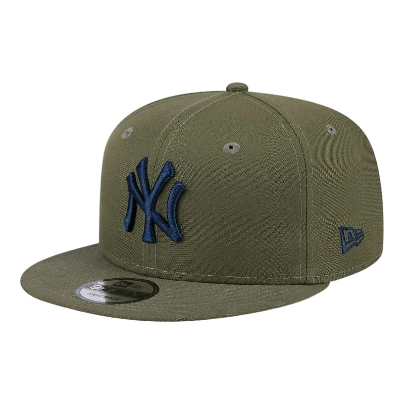 New York Yankees Olive Green Basic New Era 9FIFTY Snapback Hat