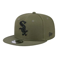 Chicago White Sox Olive Green Basic New Era 9FIFTY Snapback Hat
