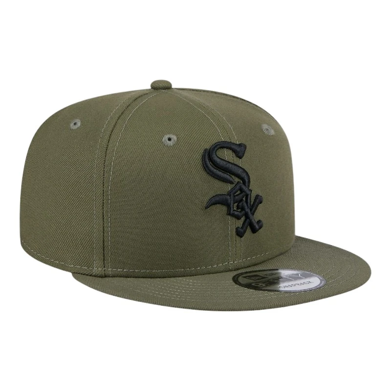 Chicago White Sox Olive Green Basic New Era 9FIFTY Snapback Hat