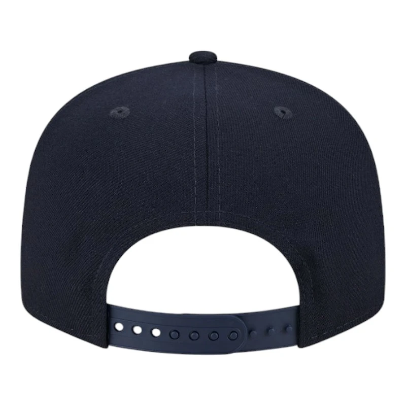 Seattle Mariners Navy Script Wordmark Logo Patch New Era 9FIFTY Snapback Hat