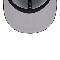 San Francisco Giants Black Script Wordmark Logo Patch New Era 9FIFTY Snapback Hat