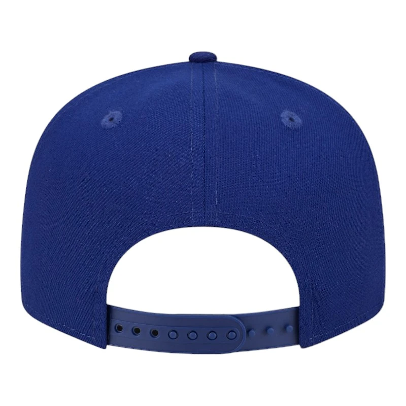 Los Angeles Dodgers Royal Blue Script Wordmark Logo Patch New Era 9FIFTY Snapback Hat