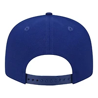 Los Angeles Dodgers Royal Blue Script Wordmark Logo Patch New Era 9FIFTY Snapback Hat