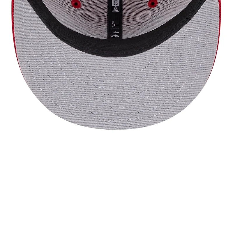 Los Angeles Angels Red Script Wordmark Logo Patch New Era 9FIFTY Snapback Hat