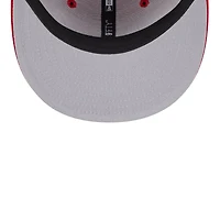 Los Angeles Angels Red Script Wordmark Logo Patch New Era 9FIFTY Snapback Hat