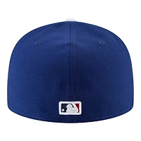 Los Angeles Dodgers Royal Blue 2024 MLB Postseason Patch New Era 59FIFTY Fitted Hat