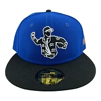 Rancho Cucamonga Quakes "Chaqueta" Royal Blue and Black Gray UV MiLB New Era 59FIFTY Fitted Hat