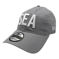 Seattle Seahawks SEA Gray New Era 9TWENTY Adjustable Hat