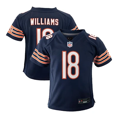 Youth Chicago Bears Caleb Williams Navy Nike Game Jersey