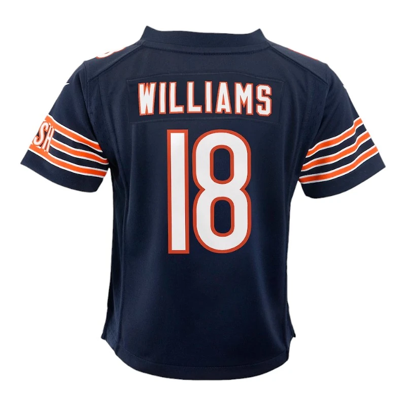 Youth Chicago Bears Caleb Williams Navy Nike Game Jersey