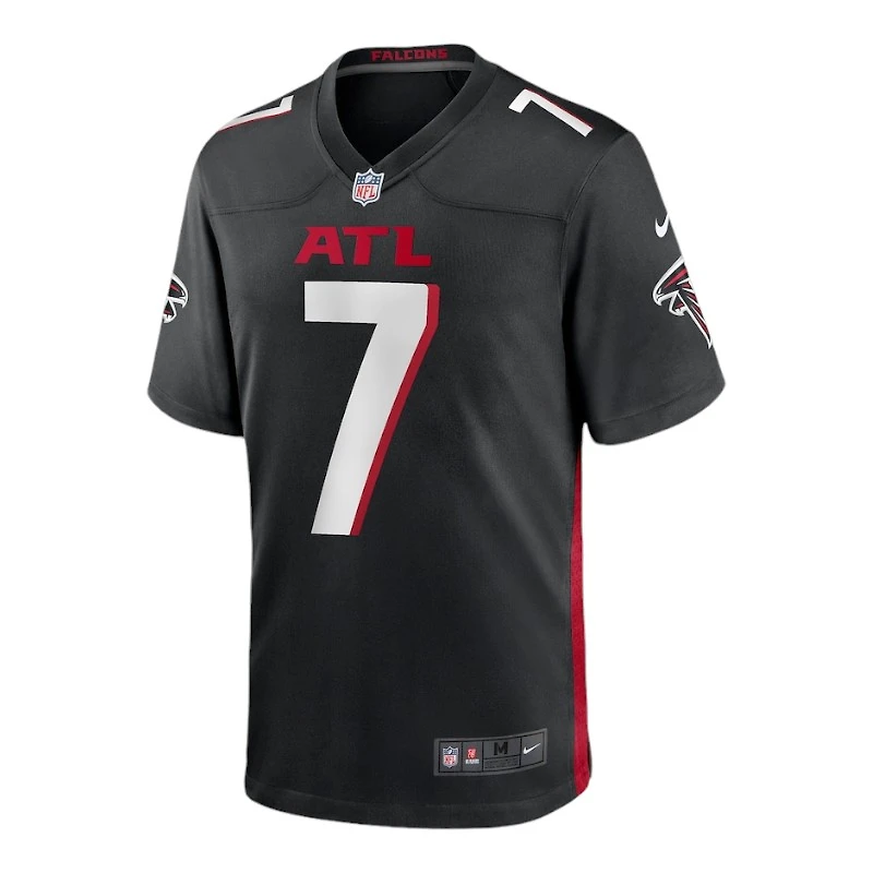 Youth Atlanta Falcons Bijan Robinson Black Nike Game Jersey