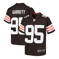 Youth Cleveland Browns Myles Garrett Brown Nike Game Jersey