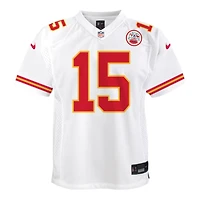 Youth Kansas City Chiefs Patrick Mahomes White Nike Game Jersey