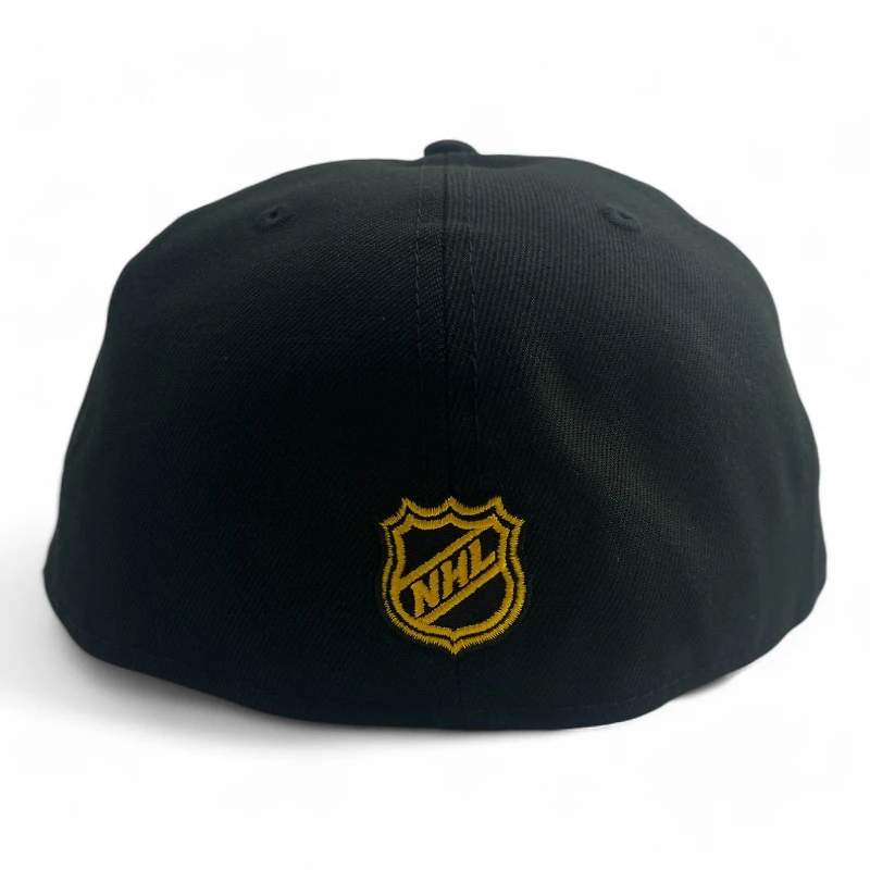 Pittsburgh Penguins Black Basic NHL New Era 59FIFTY Fitted Hat