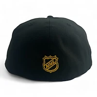Pittsburgh Penguins Black Basic NHL New Era 59FIFTY Fitted Hat