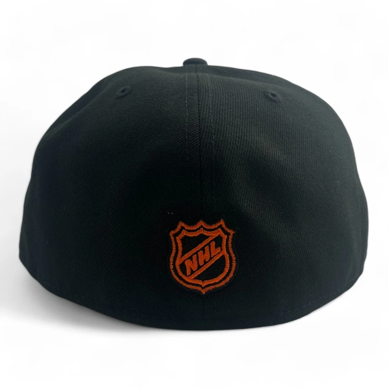 Anaheim Ducks Black Basic NHL New Era 59FIFTY Fitted Hat