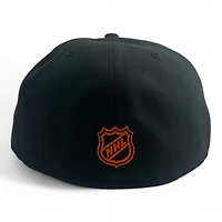 Anaheim Ducks Black Basic NHL New Era 59FIFTY Fitted Hat