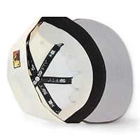 Milwaukee Brewers Cream and Brown "DPM FittedHat Pack" 2002 All Star Game Patch Gray UV New Era 59Fifty Fitted Hat