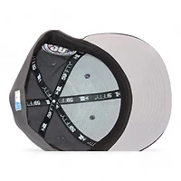 Toronto Blue Jays Graphite and Black "DPM FittedHat Pack" 30th Anniversary Patch Gray UV New Era 59Fifty Fitted Hat