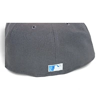 Toronto Blue Jays Graphite and Black "DPM FittedHat Pack" 30th Anniversary Patch Gray UV New Era 59Fifty Fitted Hat