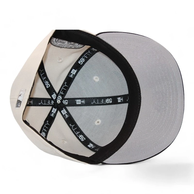 Los Angeles Angels Stone and Black "DPM FittedHat Pack" 50th Anniversary Patch Gray UV New Era 59Fifty Fitted Hat