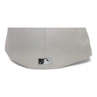 Los Angeles Angels Stone and Black "DPM FittedHat Pack" 50th Anniversary Patch Gray UV New Era 59Fifty Fitted Hat