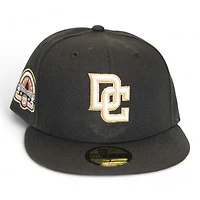 Washington Nationals Black "DPM FittedHat Pack" Robert F Kennedy Memorial Stadium Patch Gray UV New Era 59Fifty Fitted Hat