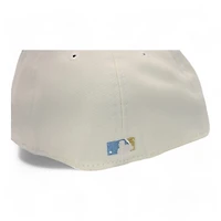 New York Yankees Cream and Sky Blue "DPM FittedHat Pack" Subway Series Patch Gray UV Era 59Fifty Fitted Hat