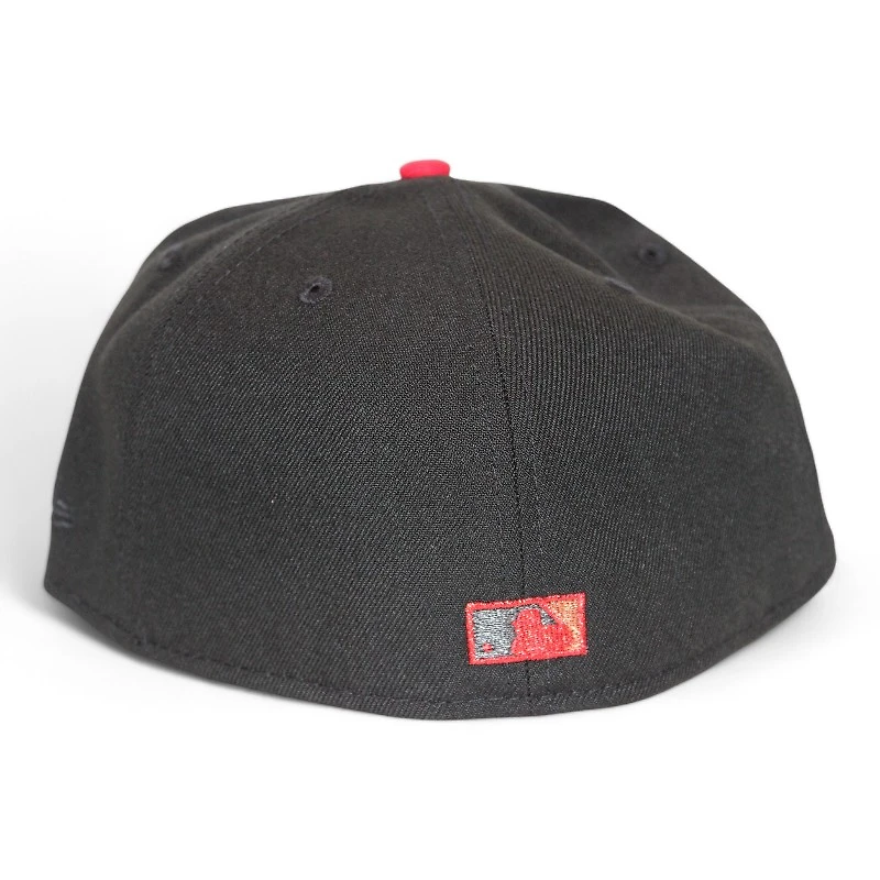 Detroit Tigers Black "Brim Gallery Pack" Tiger Stadium Patch Gray UV New Era 59Fifty Fitted Hat