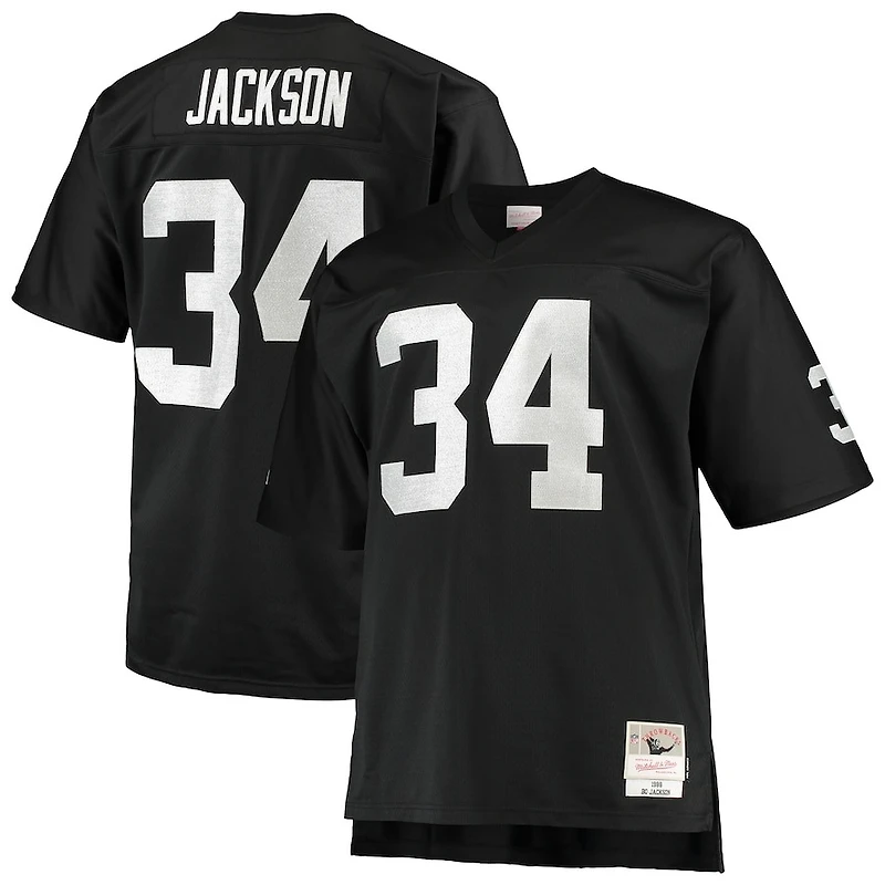 Las Vegas Raiders Bo Jackson Black 1988 Mitchell & Ness Legacy Jersey