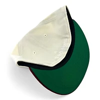 USC Trojans Chrome and Cardinal Trojan Patch Green UV New Era 59FIFTY Fitted Hat