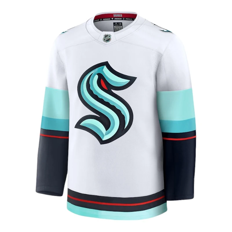 Seattle Kraken White Fanatics NHL Away Premium Jersey