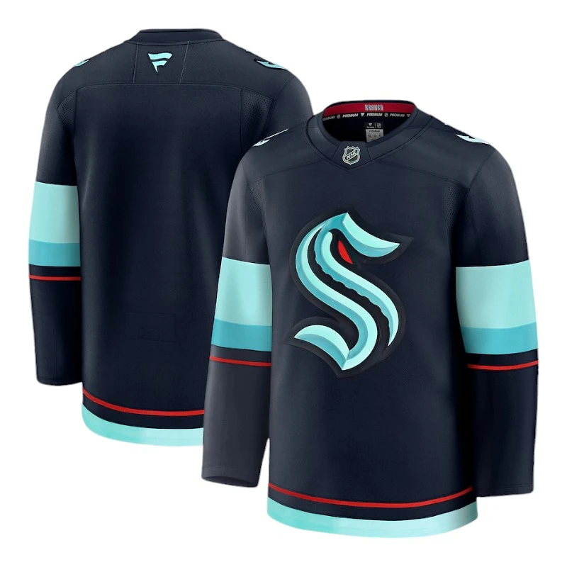 Seattle Kraken Deep Sea Blue Fanatics NHL Away Premium Jersey
