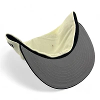 San Jose Sharks Chrome Corduroy with Metallic Stitching "Puck Drop" Gray UV NHL New Era 59FIFTY Fitted Hat