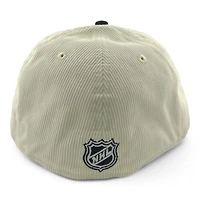 San Jose Sharks Chrome Corduroy with Metallic Stitching "Puck Drop" Gray UV NHL New Era 59FIFTY Fitted Hat
