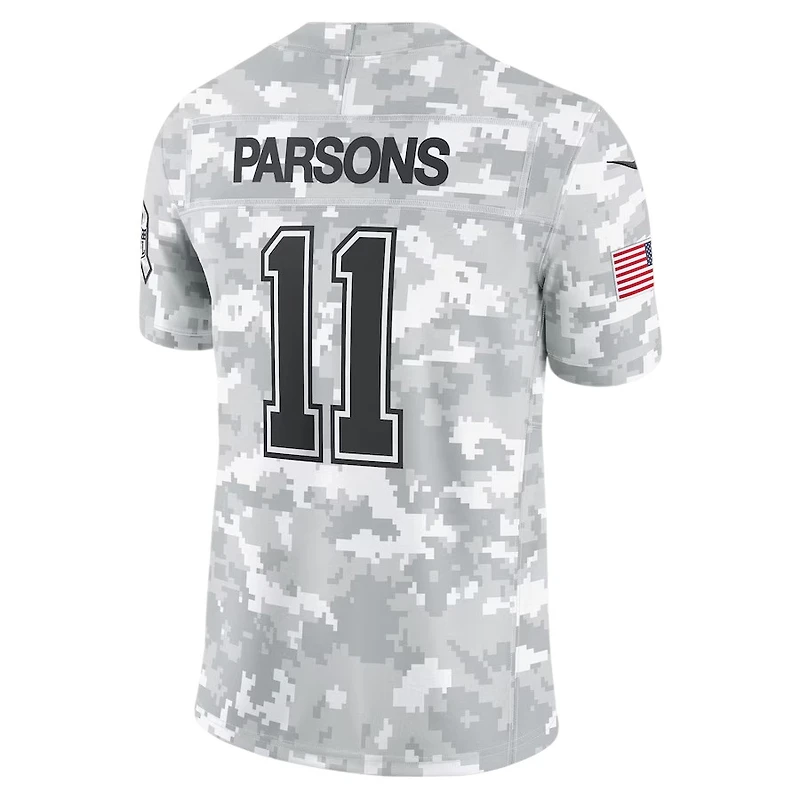 Dallas Cowboys Micah Parsons 2024 Arctic Camo Salute To Service Limited Jersey