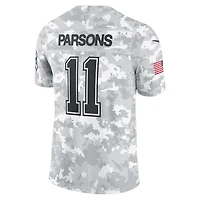 Dallas Cowboys Micah Parsons 2024 Arctic Camo Salute To Service Limited Jersey